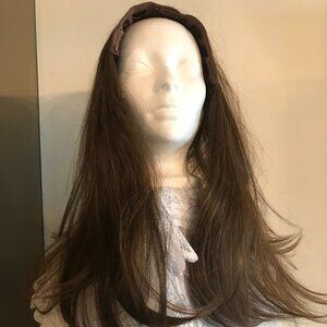 Ladies Long Brown Hair Extension